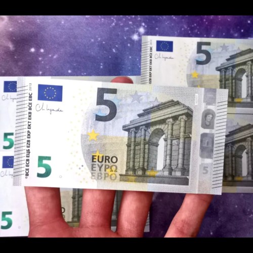 فروش اسکناس 5 یورو رایج اروپا با کیفیت بانکی
