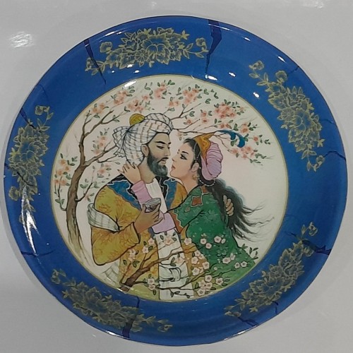 فروش بشقاب لیلی و مجنون با کیفیت عالی و قیمت مناسب