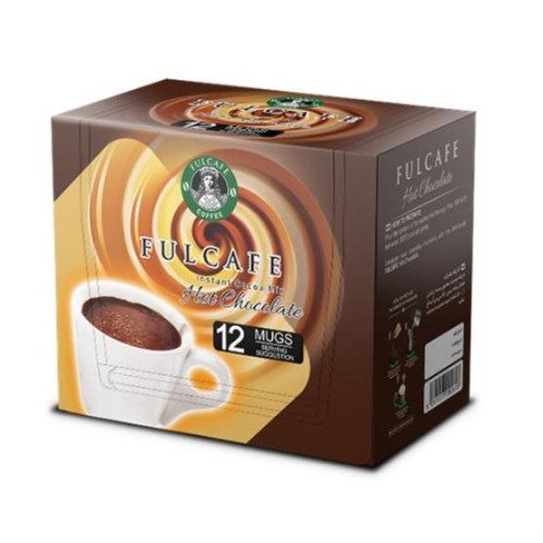 هات چاکلت فول کافی 12 عددی شرکت پخش جاهد | نوشیدنی گرم و شیرین