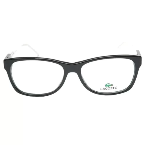 عینک طبی لاکوست 2691V 001 رنگ مشکی و پلاستیکی