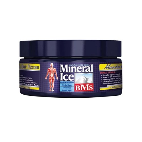 ژل خنک کننده بدن بی ام اس مدل Mineral Ice حجم 100 میل