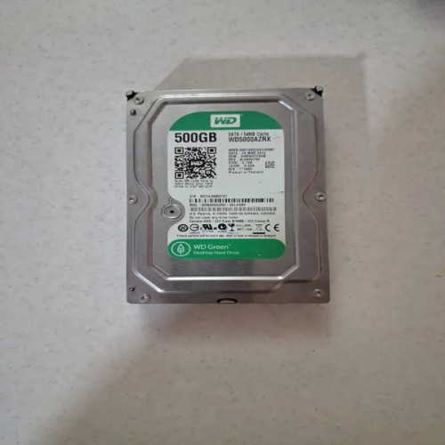 فروش هارد اینترنال 500 گیگ وسترن دیجیتال سبز رنگ