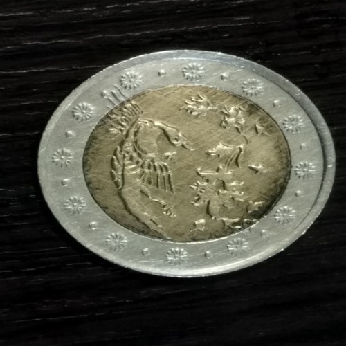 خرید ارور فوق نایاب عقاب بال بسته پنجاه تومان بای متال