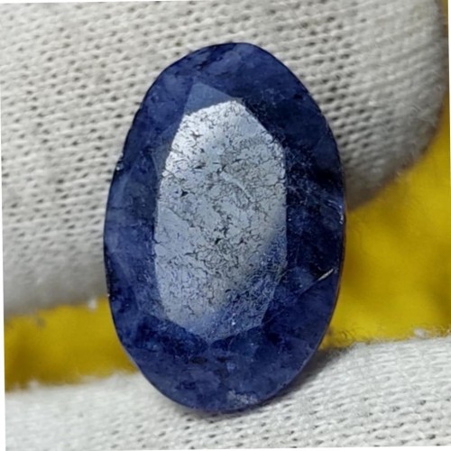 خرید نگین یاقوت کبود 8 و 10 قیراطی تراش جواهری وردسا